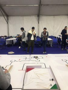 بجاد أسامة يحقق مركزا متقدما في مسابقة كأس مصر للروبوت