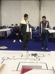 بجاد أسامة يحقق مركزا متقدما في مسابقة كأس مصر للروبوت