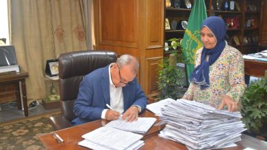 محافظ القليوبية يعتمد المخطط التفصيلي لمدينة شبرا الخيمة محافظ القليوبية يعتمد المخطط التفصيلي لمدينة شبرا الخيمة