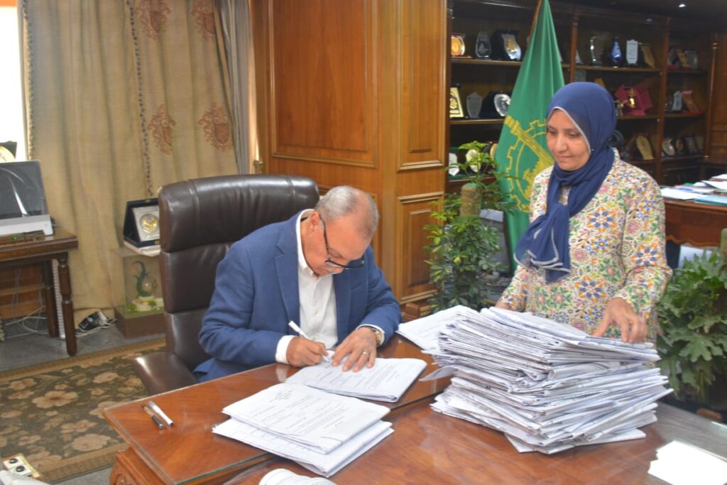 محافظ القليوبية يعتمد المخطط التفصيلي لمدينة شبرا الخيمة محافظ القليوبية يعتمد المخطط التفصيلي لمدينة شبرا الخيمة