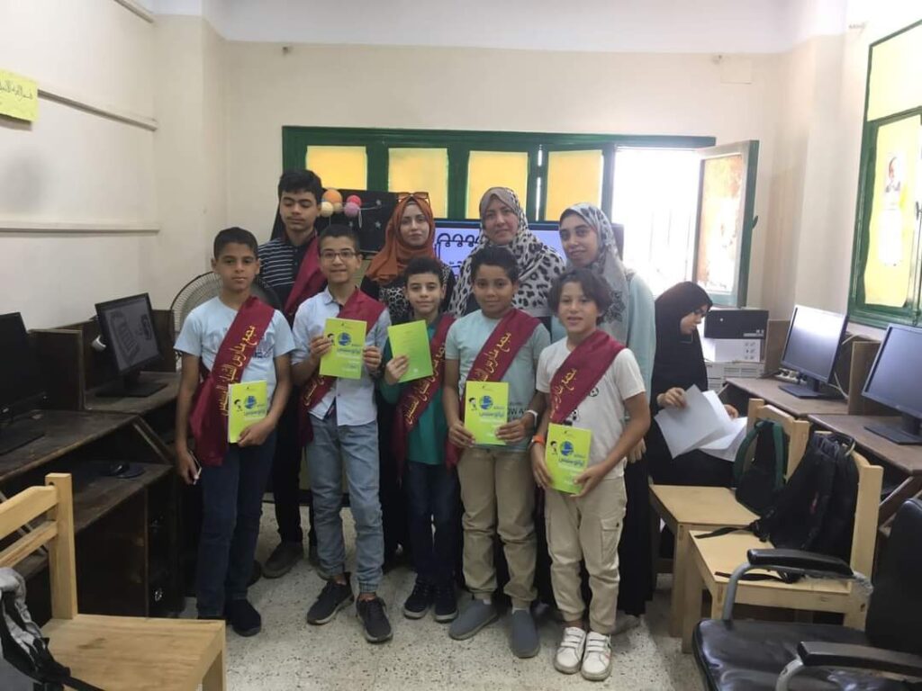 طلاب الشبان يشاركون فى احتفالية إراتوستينس  بالمركز الاستكشافى ببنها