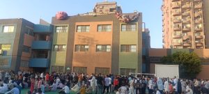 اطلاق البالونات بشبان بنها احتفالا بعيد الاضحي