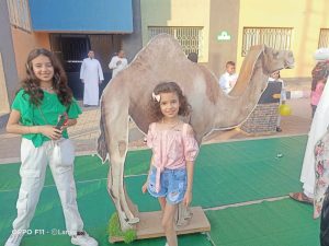 الأطفال يزينون احتفالات شبان بنها بالعيد.. صور