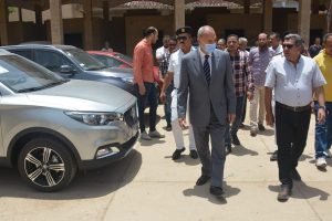 افتتاح السوق الأسبوعي لبيع وشراء السيارات المُستعملة والجديدة ببنها (صور)