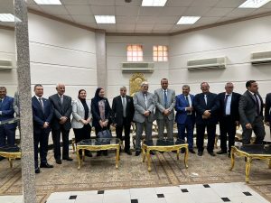 «بحضور رئيس هيئة النيابة الإدارية» حقوق بنها تناقش "ولاية النيابة الإدارية في توقيع العقوبات التأديبية"