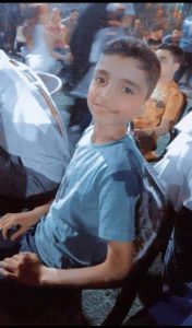 تشييع جثمان الطفل "زياد" ضحية فتاة تتعلم قيادة سيارة بالقليوبية (صور)