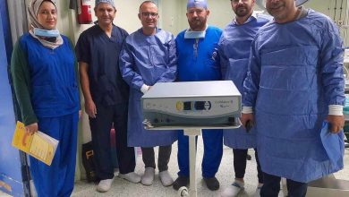 دفعة 2006 بكلية الطب البشري ببنها تتبرع بجهز خاص بجراحات العيون لمستشفى الأطفال التخصصي