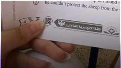 طالبة تنشر امتحان اللغة الانجليزية بالباركو والبيانات