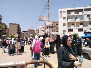 تباين آراء طلاب الثانوية العامة حول امتحان الفيزياء والتاريخ بالقليوبية (صور) 