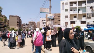 تباين آراء طلاب الثانوية العامة حول امتحان الفيزياء والتاريخ بالقليوبية (صور) 