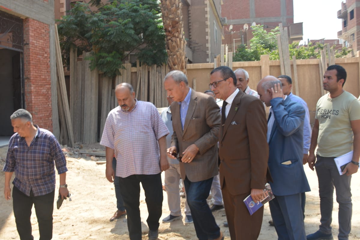 محافظ القليوبية يتفقد عدد من المشروعات بمدينة كفر شكر محافظ القليوبية يتفقد عدد من المشروعات بمدينة كفر شكر