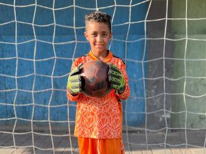 حارس شبان بنها... يزيد محمد  في اختبارات نادي الزمالك