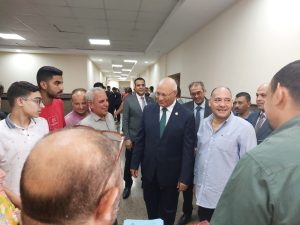 رئيس جامعة بنها يتفقد اختبارات القدرات بكليتي التربية الرياضية والفنون التطبيقية (صور)