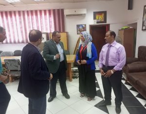 لجنة من المجلس الأعلى للجامعات تتفقد اختبارات القدرات بجامعة بنها (صور)