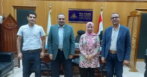 لجنة من المجلس الأعلى للجامعات تتفقد اختبارات القدرات بجامعة بنها (صور)