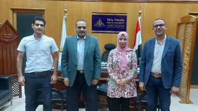 لجنة من المجلس الأعلى للجامعات تتفقد اختبارات القدرات بجامعة بنها (صور)