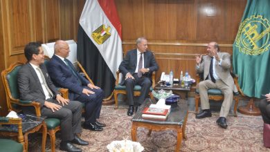 محافظ القليوبية يتابع متابعة تنفيذ المرحلة الثانية من مبادرة المشروعات الخضراء والذكية 
