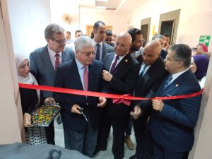 وزير التعليم العالي يفتتح أعمال تطوير مستشفى بنها الجامعي