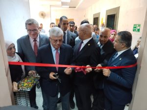 وزير التعليم العالي يفتتح أعمال تطوير مستشفى بنها الجامعي