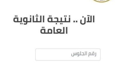 رابط نتيجة الثانوية العامة 2023 قبل ساعات من إعلانها