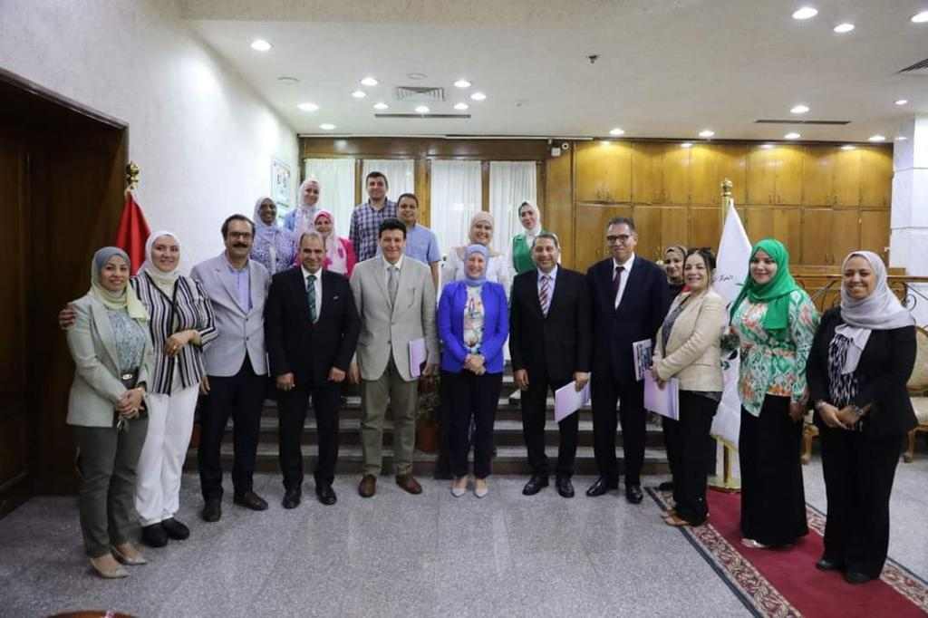 بروتوكول تعاون بين آداب بنها والمركز القومي للبحوث الاجتماعية والجنائية