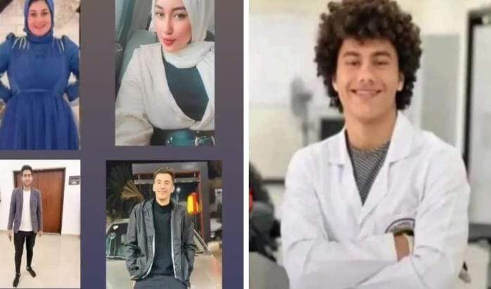 كانوا عائدين من حفل تخرج أحدهم .. ارتفاع ضحايا حادث كفر شكر إلى 5 ضحايا من أسرة واحدة