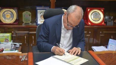 محافظ القليوبية يخفض الحد الأدنى للقبول بمدارس التعليم الفني 