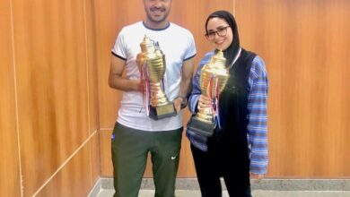 اسماء محمود بنت الشبان…صاحبة المركز الاول في بطولة الجامعات لتنس الطاولة