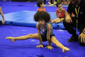 ابن الشبان مسلم مصطفى محمد رزق يحصد الميدالية الذهبية للجمباز الفنى