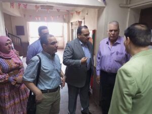 نائب رئيس جامعة بنها يتفقد تجهيزات المدن الجامعية لاستقبال العام الدراسي الجديد