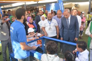 توزيع أجهزة العرائس إحتفالا بالعيد القومي القليوبية بالتعاون مع العربي في ضيافة الشبان ببنها