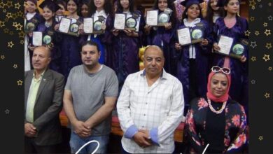 شبان بنها تنظم احتفالية تخرج لطلاب الصف السادس الابتدائي شبان بنها تنظم احتفالية تخرج لطلاب الصف السادس الابتدائي