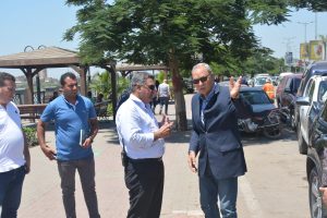 محافظ القليوبية يتفقد مشروعات مدينة بنها (صور)