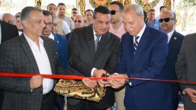 وزير التنمية المحلية يفتتح أعمال تطوير مجزر كفر سعد و مشروع النقل الجماعي بمدينة بنها وزير التنمية المحلية يفتتح أعمال تطوير مجزر كفر سعد و مشروع النقل الجماعي بمدينة بنها
