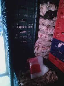 ضبط طن و800 كجم لحوم ودواجن غير صالحة للاستهلاك الآدمي بالقليوبية