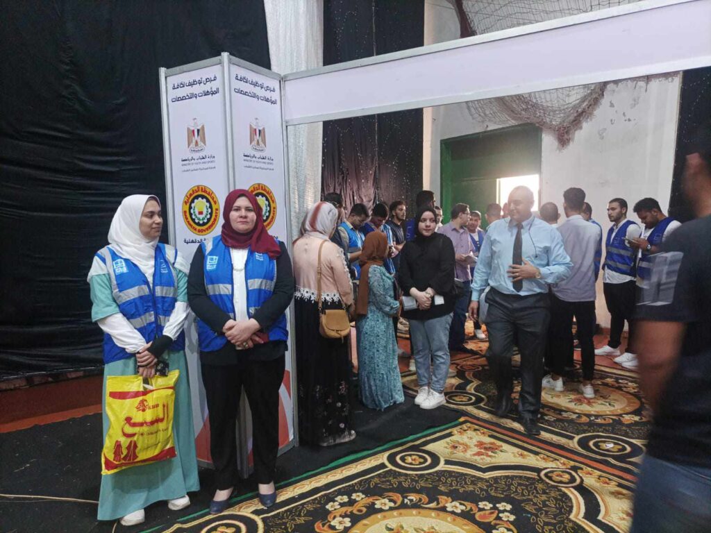 بمشاركة 55 شركة.. بدء ملتقى توظيف حياة كريمة بالقليوبية.. يوفر 7 ألاف فرصة عمل بمشاركة 55 شركة.. بدء ملتقى توظيف حياة كريمة بالقليوبية.. يوفر 7 ألاف فرصة عمل