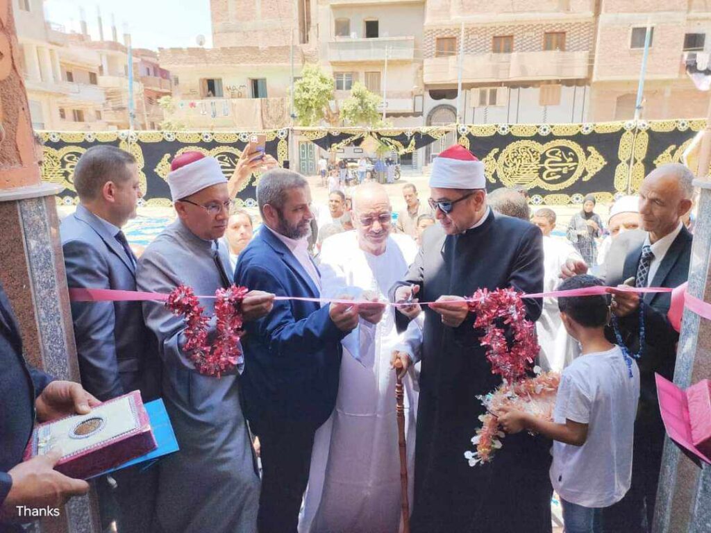 افتتاح مسجد بتكلفة 2 مليون جنيه ببنها افتتاح مسجد بتكلفة 2 مليون جنيه ببنها