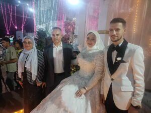 ألف مبروك زفاف كريمة الكاتب الصحفي عبد الحكم الجندي