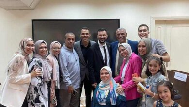 وزير الشباب والرياضة يناقش رسالة دكتوراه للباحث مصطفي الكحيلي بجامعة بنها (صور)