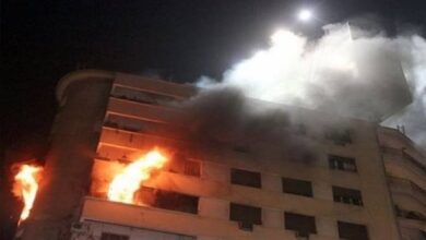 مصرع ربة منزل ونجلها في حريق شقة بالعبور