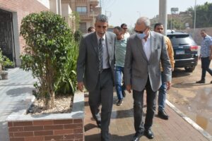 محافظ القليوبية يتابع أعمال توريد الأثاث الإداري للمُجمعات الخدمية بقُرى شبين القناطر 