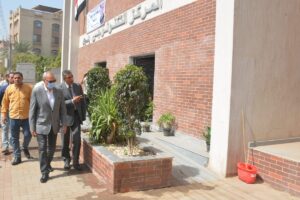 محافظ القليوبية يتابع أعمال توريد الأثاث الإداري للمُجمعات الخدمية بقُرى شبين القناطر 