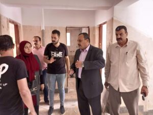 نائب رئيس جامعة بنها يتفقد تجهيزات المدن الجامعية لاستقبال الطلاب (صور) 