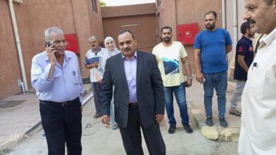 نائب رئيس جامعة بنها يتفقد تجهيزات المدن الجامعية لاستقبال الطلاب (صور) نائب رئيس جامعة بنها يتفقد تجهيزات المدن الجامعية لاستقبال الطلاب (صور)