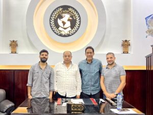 ماهر همام نجم النادي الاهلي و منتخب مصر الاسبق مستشارًا فنيًا لاكاديميات شبان بنها