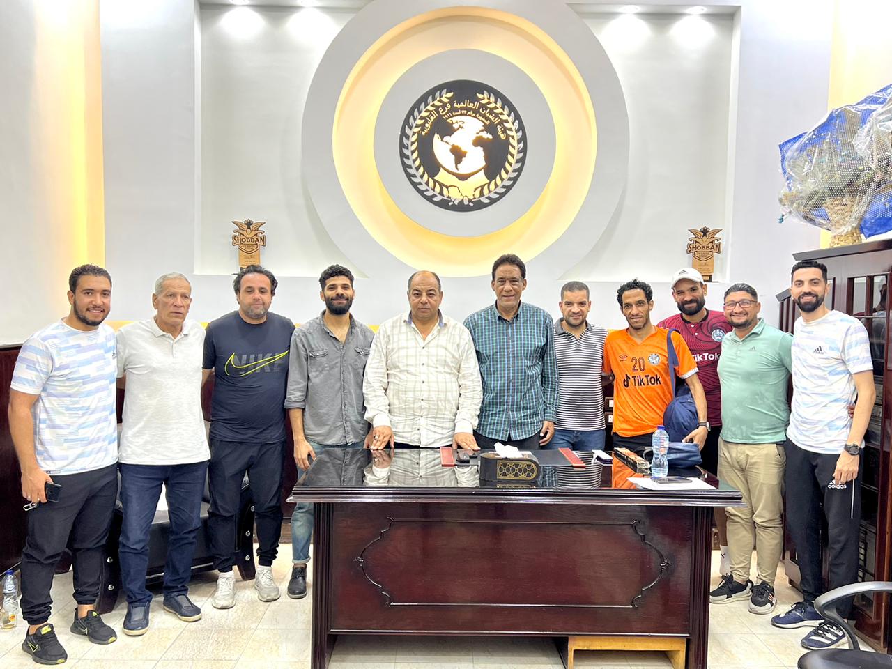 ماهر همام نجم النادي الاهلي و منتخب مصر الاسبق مستشارًا فنيًا لاكاديميات شبان بنها