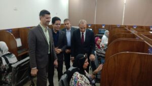 مطلوب 119 مهندس .. محافظ القليوبية يتفقد اختبارات المتقدمين للعمل بديوان عام المحافظة