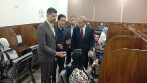 مطلوب 119 مهندس .. محافظ القليوبية يتفقد اختبارات المتقدمين للعمل بديوان عام المحافظة