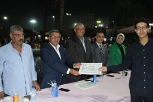 تكريم 43 متفوق دراسيًا من أبناء أعضاء نادي بنها الرياضي