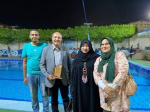 مركز شباب مدينة بنها يكرم مدير مجمع مدارس شبان بنها